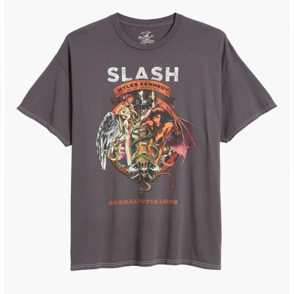 NWOT Philcos Slash Album Graphic Print Tee Shirt - Picture 2 of 6